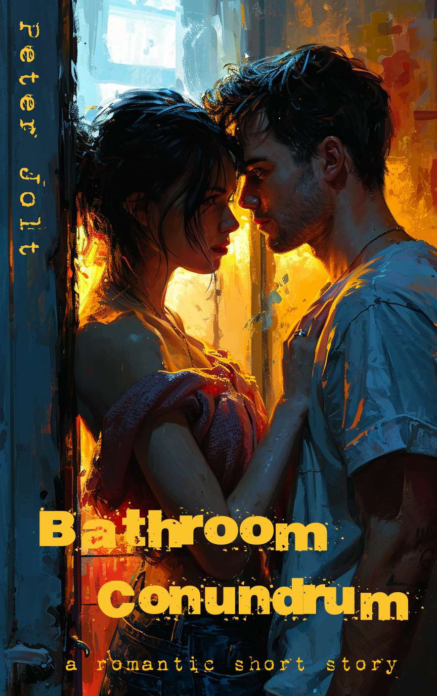 Okładka:Bathroom Conundrum: a romantic short story 