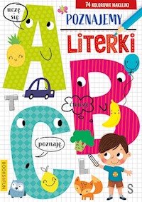 Poznajemy literki ABC plus naklejki -  - książka