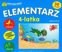 Wiem coraz więcej Elementarz 4 latka - Bylica Dominika - książka