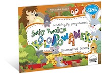 Edukacyjny przystanek: Świat twoich kolorowanek Zwierzęta leśne! - Potera Agnieszka - książka