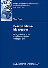 Desinvestitions-Management - Timo Defren - ebook