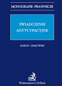 Świadczenie antycypacyjne - Marcin Lemkowski - książka