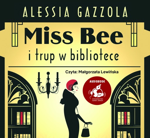 Okładka książki Miss Bee i trup w bibliotece