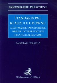 Standardowe klauzule umowne - Radosław Strugała - książka
