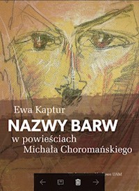 Nazwy barw w powieściach Michała Choromańskiego - Kaptur Ewa - książka