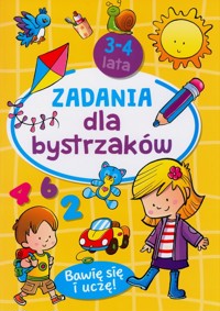 Zadania dla bystrzaków 3-4 lata -  - książka