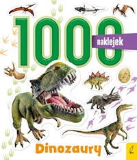1000 naklejek Dinozaury -  - książka