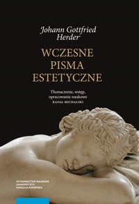 Wczesne pisma estetyczne - Herder Johann Gottfried - książka
