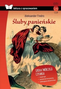 Śluby panieńskie (Lektura z opracowaniem) - Aleksander Fredro - książka