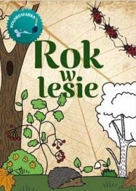 Rok w lesie Kolorowanka - Wojciech Gil - książka