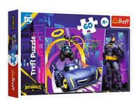 Puzzle 60 Batman i jego pojazdy -  - książka