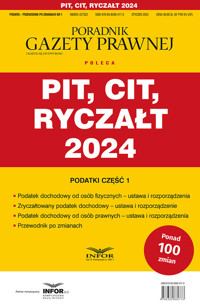 Pit Cit Ryczałt 2024 Podatki Część 1 -  - książka