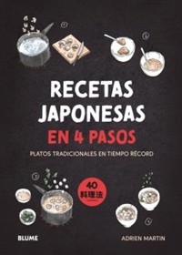Recetas japonesas en cuatro pasos - Adrien Martin - ebook