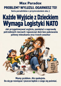 Każde Wyjście z Dzieckiem Wymaga Logistyki NATO - Jak przygotowywać wyjścia, pamiętać o naprawdę potrzebnych rzeczach i opuszczać dom bez pakowania połowy mieszkania oraz trzech awantur - Max Paradox - ebook
