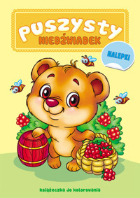 Puszysty Niedźwiadek. Książka do kolorowania - zbiorowa praca - książka
