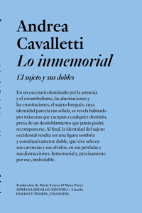 Lo inmemorial - Andrea Cavalletti - ebook
