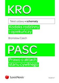 Kodeks rodzinny i opiekuńczy  ze schematami Prawo o aktach stanu cywilnego - Bronisław Czech - książka