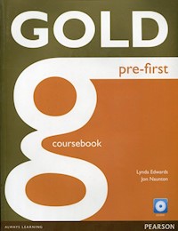 Gold Pre-First Coursebook with CD - Edwards Lynd, Naunton Jon - książka