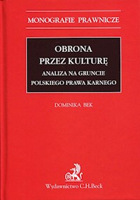 Obrona przez kulturę - Dominika Bek - książka