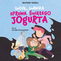 Lucek, Ludwika i sprawa Świętego Jogurta - Mateusz Pakuła - audiobook + książka