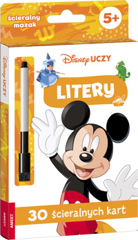 Disney Uczy. Litery. Karty -  - książka