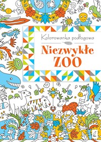 Kolorowanka podłogowa Niezwykłe ZOO -  - książka