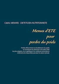 Menus d'été pour perdre du poids - Menard Cédric - ebook