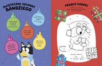 Bluey. Hura, idą święta! Zabawy i zadania z naklejkami - zbiorowa praca - książka