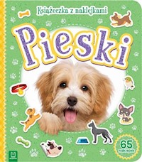 Pieski Książeczka z naklejkami -  - książka