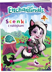 EnchanTimals Scenki z naklejkami -  - książka