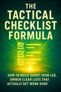 The Tactical Checklist Formula - Thalia Brookstone - ebook