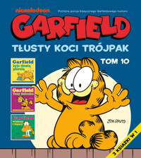 Garfield. Tłusty koci trójpak. Tom 10 - Jim Davis - książka