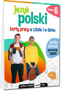 Język polski. Karty pracy w szkole i w domu. Klasa 6 - Karolina Cichocka - książka