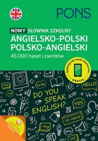 Pons Nowy słownik szkolny angielsko-polski, polsko-angielski - Halczuk Marek, Catlow John, Bartnicki Krzysztof - książka