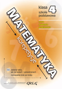 Matematyka - korepetycje - szkoła podstawowa, klasa 4 - Roman Gancarczyk - książka