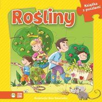 Książka z puzzlami Rośliny -  - książka