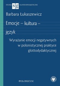 Emocje - kultura - język - Łukaszewicz Barbara - książka