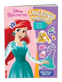 Disney Księżniczka Ubieranki naklejanki -  - książka
