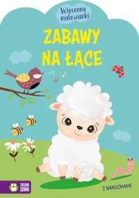 Wiosenne malowanki Zabawy na łące -  - książka