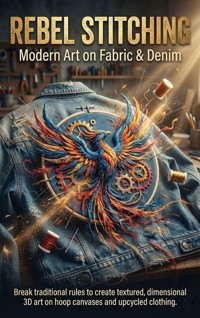 Rebel Stitching: Modern Art on Fabric & Denim - Charlotte Hayes - ebook