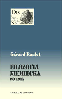 Filozofia niemiecka po 1945 - Raulet Gerard - książka