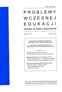 Problemy wczesnej edukacji Nr 2  2014 rok -  - książka