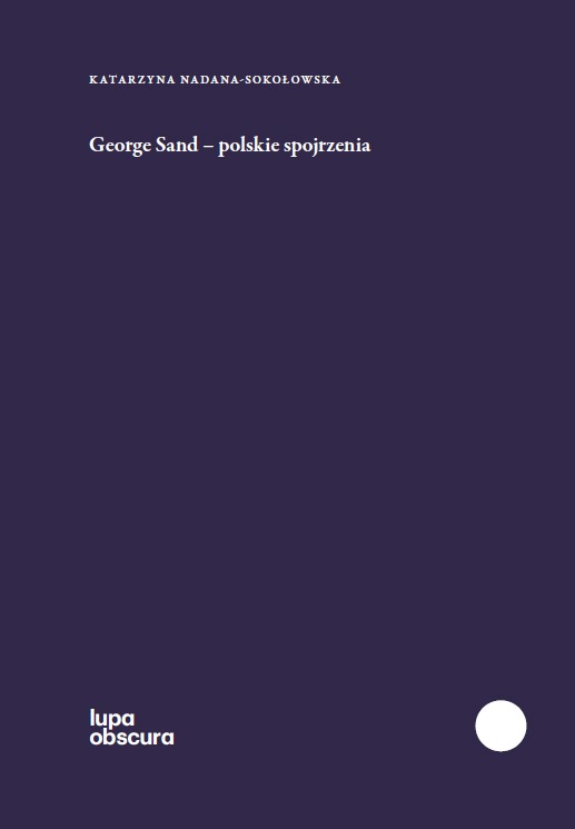 Okładka:George Sand – polskie spojrzenia 