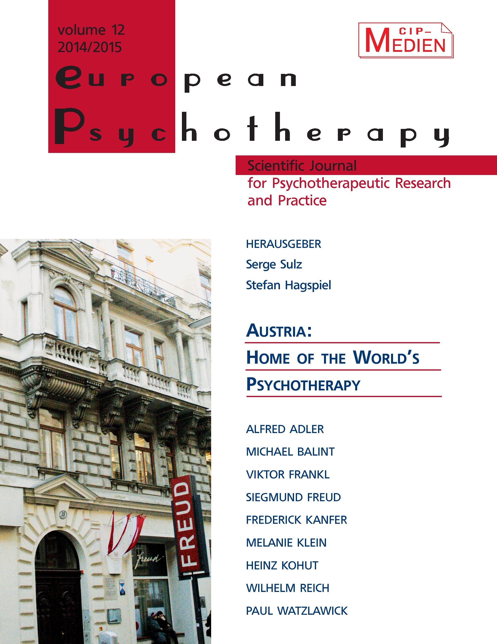 European Psychotherapy 2014/2015
