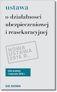 Ustawa o działalności ubezpieczeniowej i reasekuracyjnej -  - książka
