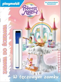 Playmobil Princess Magic Zadania do ścierania cz. 1 W tęczowym zamku - null null - książka