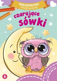Maluszkowe malowanie. Czarujące sówki - zbiorowa praca - książka