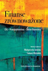 Finanse zrównoważone ESG - Przedsiębiorstwa - Sektor finansowy -  - książka