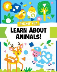 Sticker Fun: Learn About Animals - Powell Logan - książka