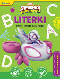 Literki. Piszę i rysuję po śladzie. Rowki edukacyjne. Marvel Spidey i superkumple - zbiorowa praca - książka